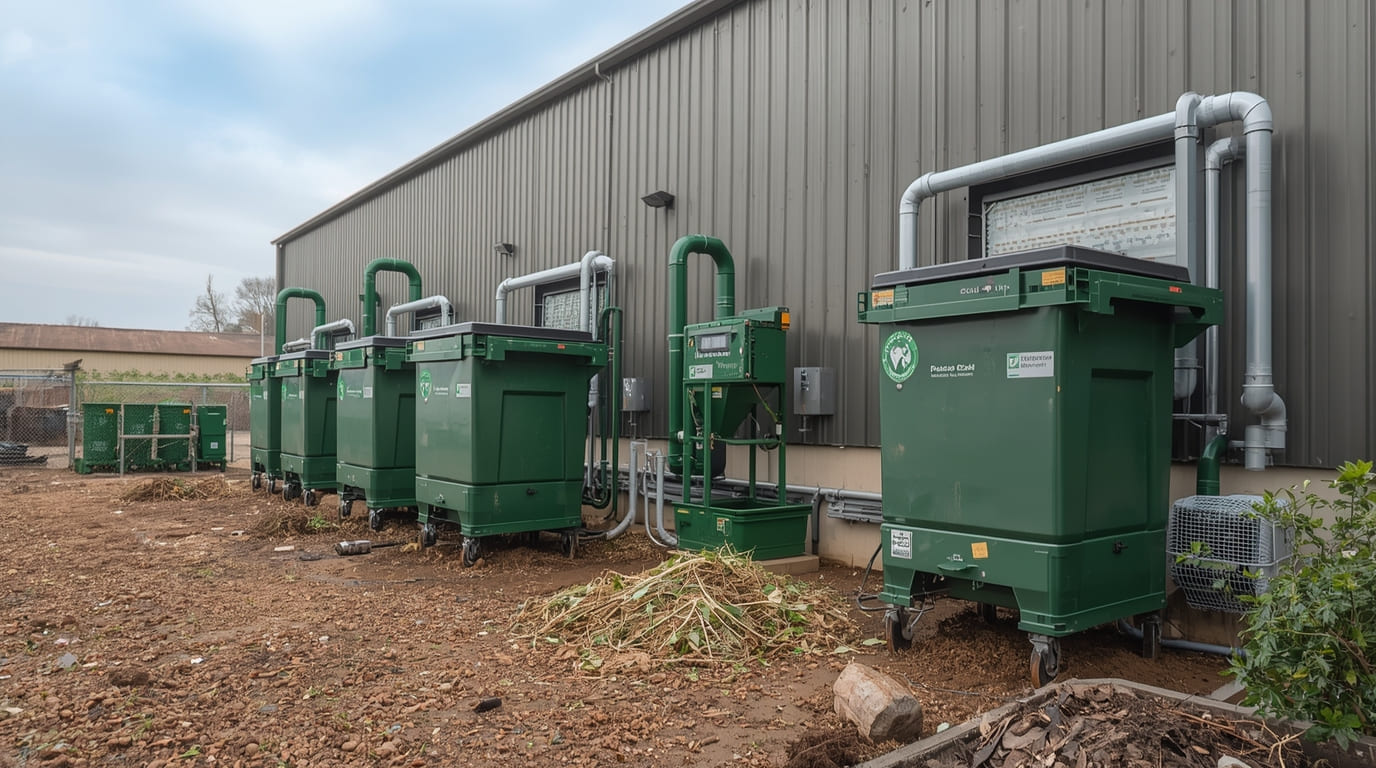 Commercial composting solutions by Sweetstreat