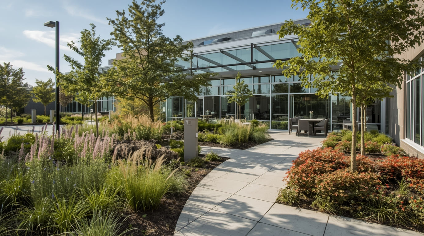 Commercial landscaping solutions by Sweetstreat